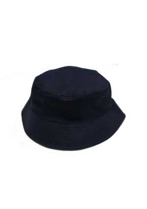 Allandale School Brushed Cotton Bucket Hat Navy